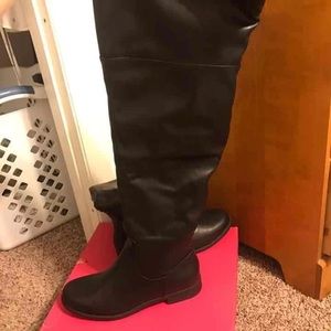 Justfab over the knee boots size 10